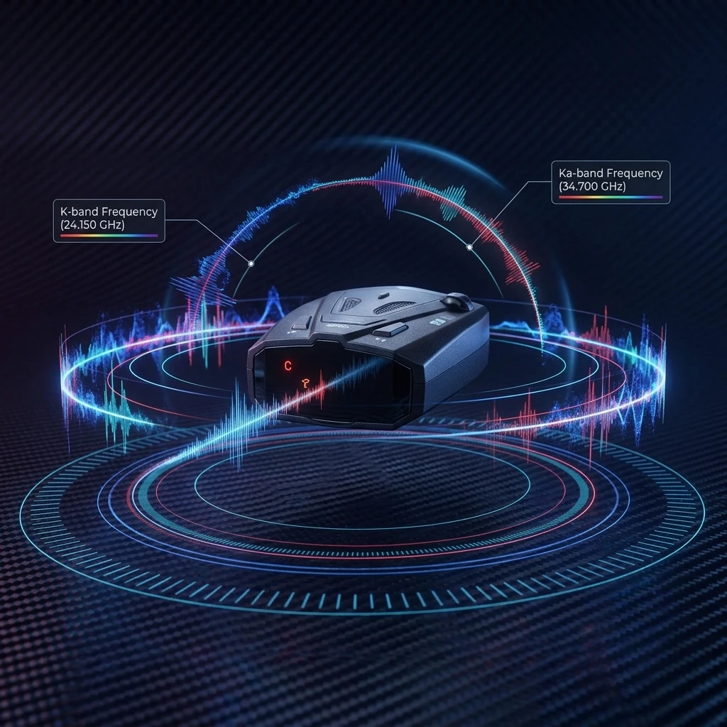 Revradar radar frequency visual